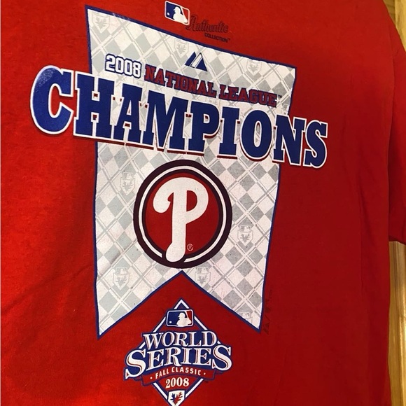 Authentic Phillies 2008 NLCS Champion T-Shirt. - Picture 4 of 4